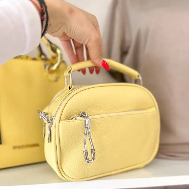 Žuta torba iz butik kolekcije Kašmir Exclusive